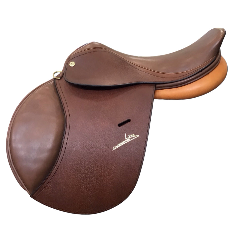 16.5" Harry Dabbs Yves Cazeneuve Narrow Like New Hunter/Jumper Saddle - H