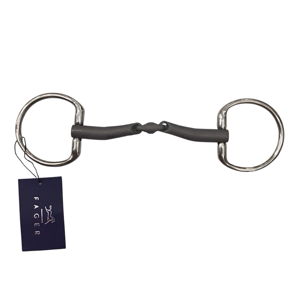 13.5cm Fager Maria Fixed Ring Snaffle New - H