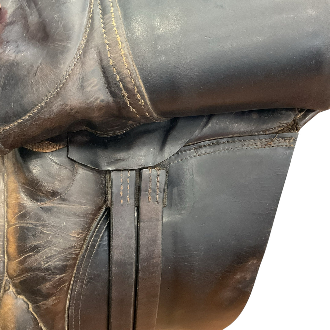 17" County Wide Used Dressage Saddle - H