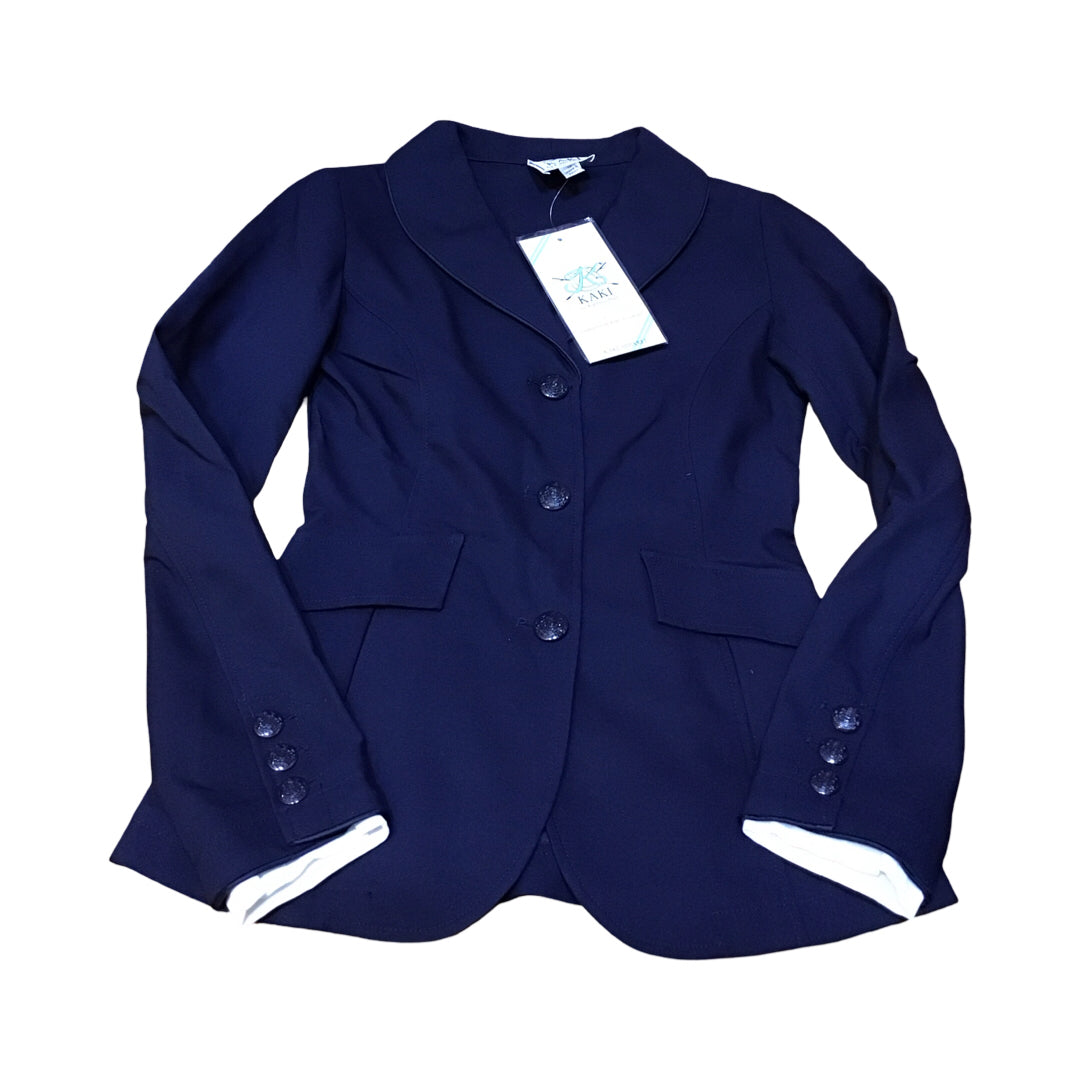 Kathryn Hall 16 Kaki Show Coat New