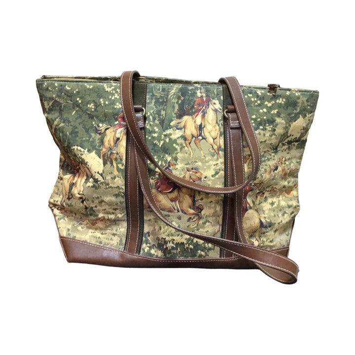 Andrea Viccaro Hunt Scene Handbag Used