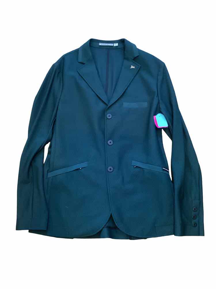 RJ CLASSICS mens show coat 40R hunter green
