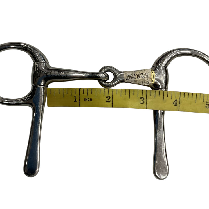 3.25" Single Joint Half Cheek Snaffle New - H