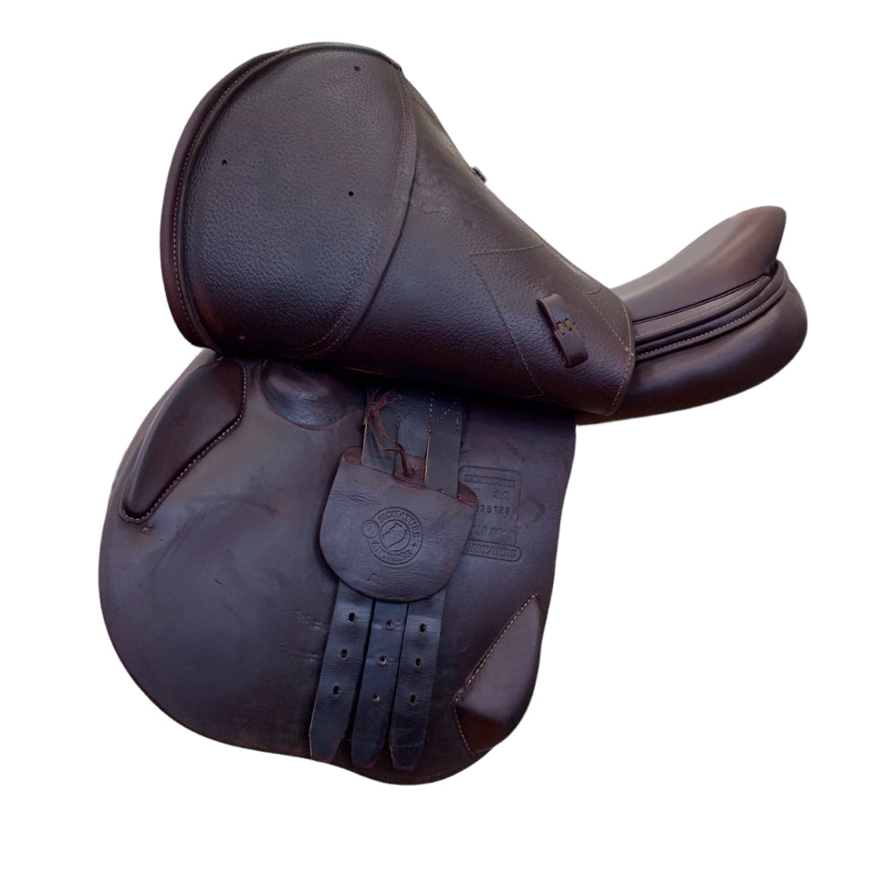 18" Antares Signature Medium Used Hunter/Jumper Saddle - H