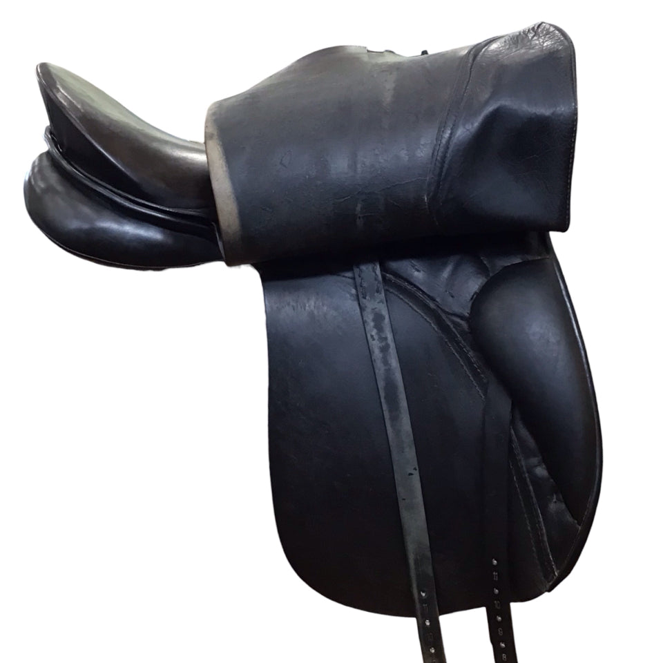 18" Passier Optimum Medium Used Dressage Saddle - H