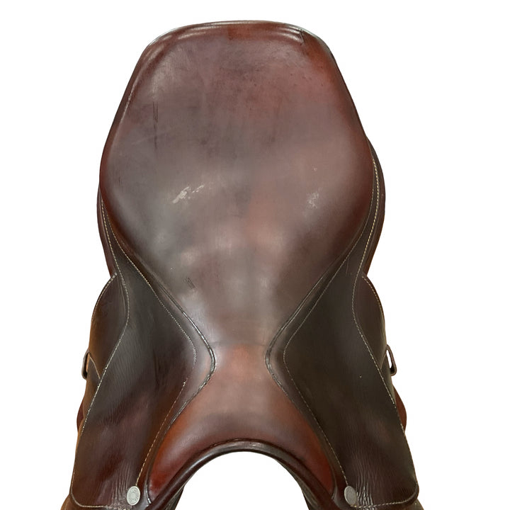 17.5" Antares Monoflap Med/Wide Used Hunter/Jumper Saddle
