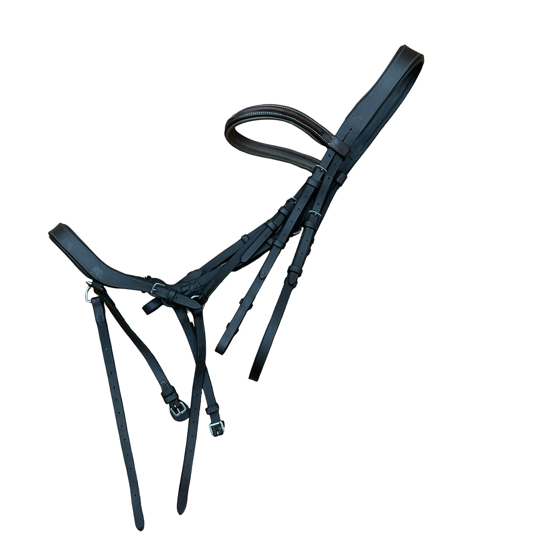 HDR Oversized Padded Pro Anatomical Bridle Brown Used