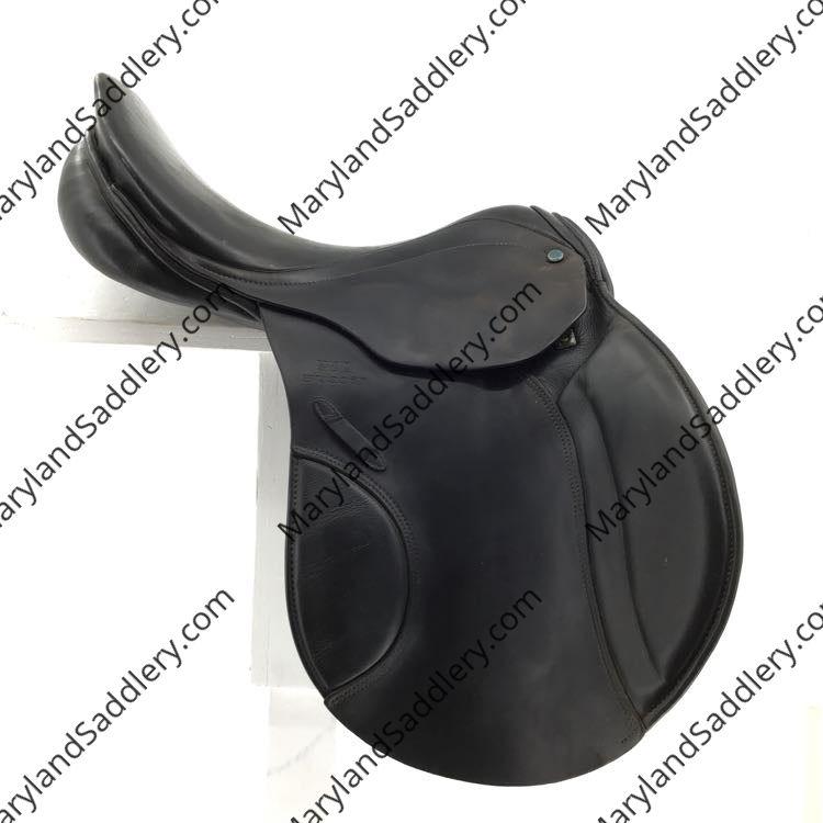 17" Stubben used close contact saddle B