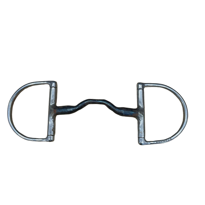 Bombers 4.75" Straight Bar D Ring Snaffle Used