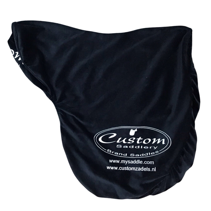 18" Custom Saddlery Icon Star Medium Used Dressage Saddle - H