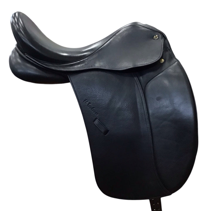 17.5" M. Toulouse Aachen Adjustable Used Dressage Saddle - H