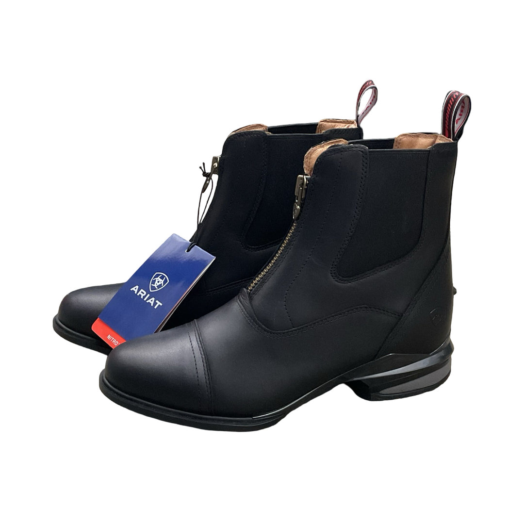 Ariat Women's 7.5 Devon Nitro Paddock Boot Black Like New