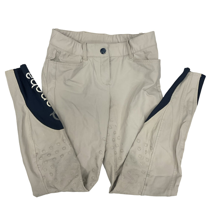 Eqode Women's IT40 (Sz 4) Full Seat Show Breech Tan Used