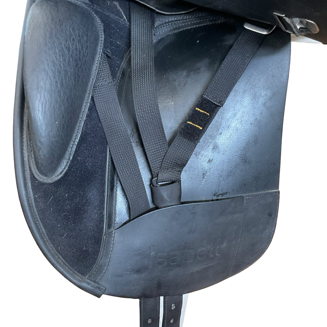 18" Bates Isabell Werth Adjustable Used Dressage Saddle