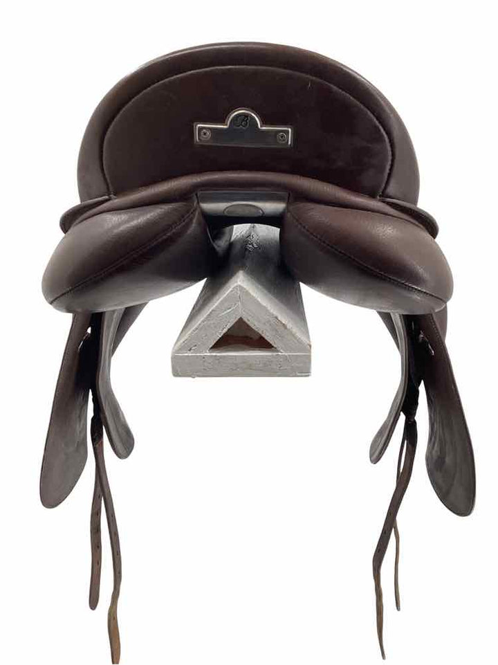 18" Bates adjustable tree used dressage saddle B