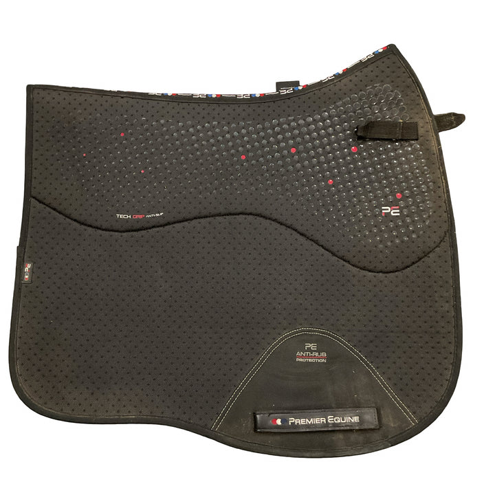 PEI Full Anti Slip Dressage Pad Black Used