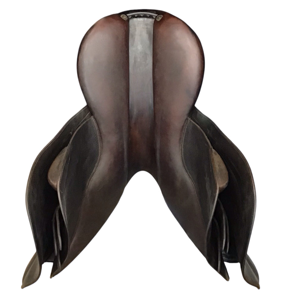 17" Butet Premium Half-Deep Medium Used Hunter/Jumper Saddle - H
