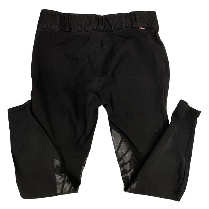 Struck Women's 32 Silicone Knee Patch Schooling Breech Black Used - H