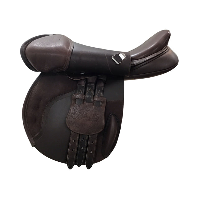 16.5" Bates Hunter Jumper ADJ Tree Used Close Contact Saddle - C