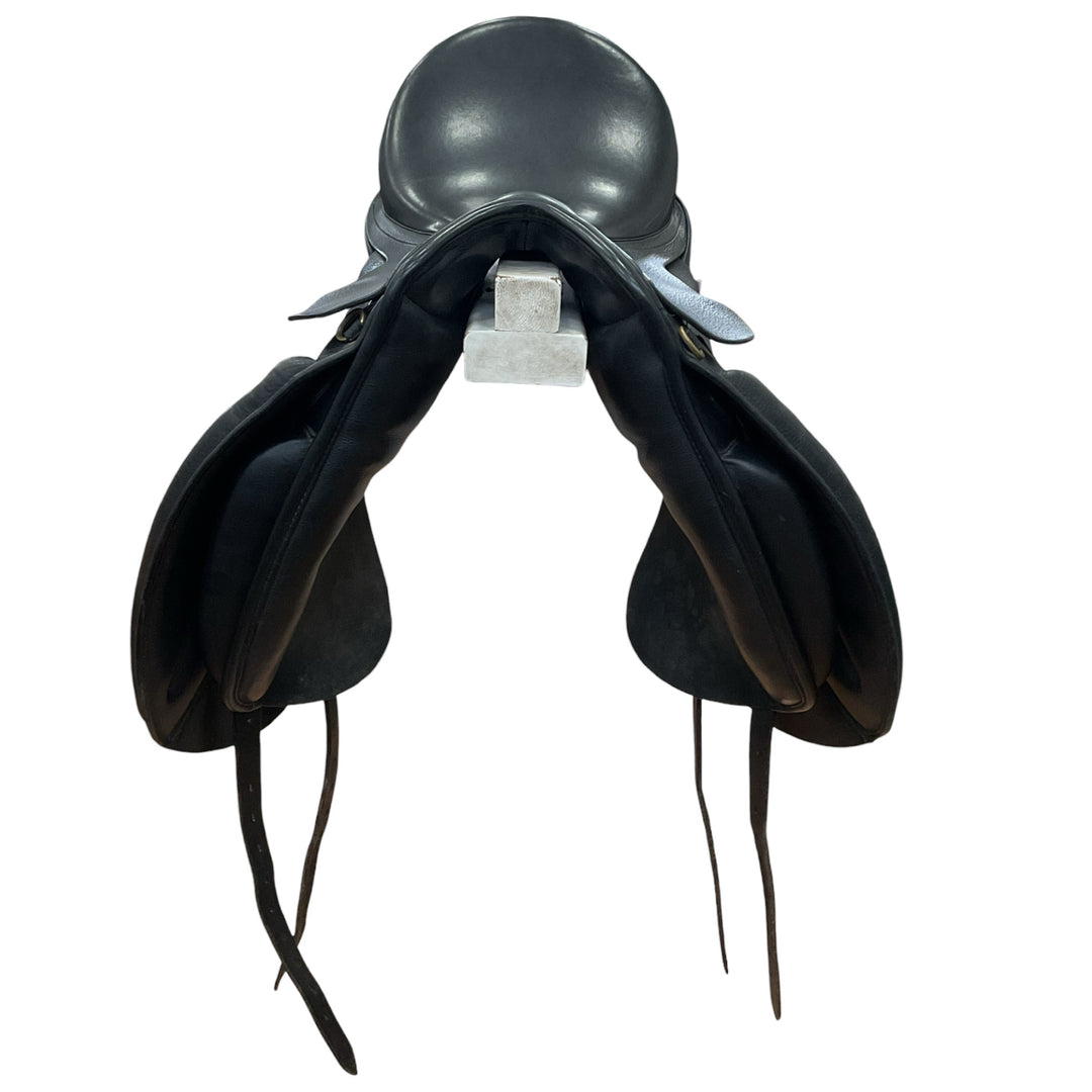 17.5" Jorge Canaves by Thornhill Vienna II XN/Wide Used Dressage Saddle - H