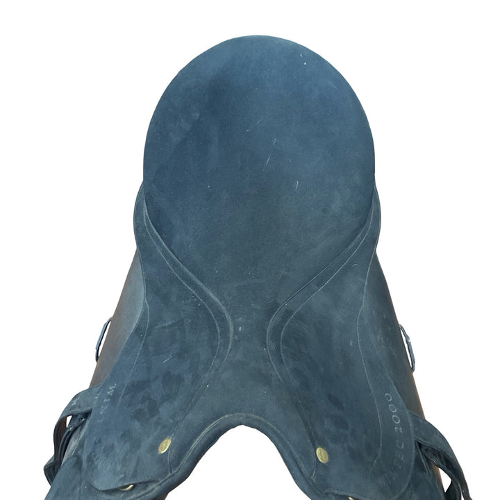 16.5" Wintec 2000 Adjustable Used All Purpose Saddle with Irons and Webbers