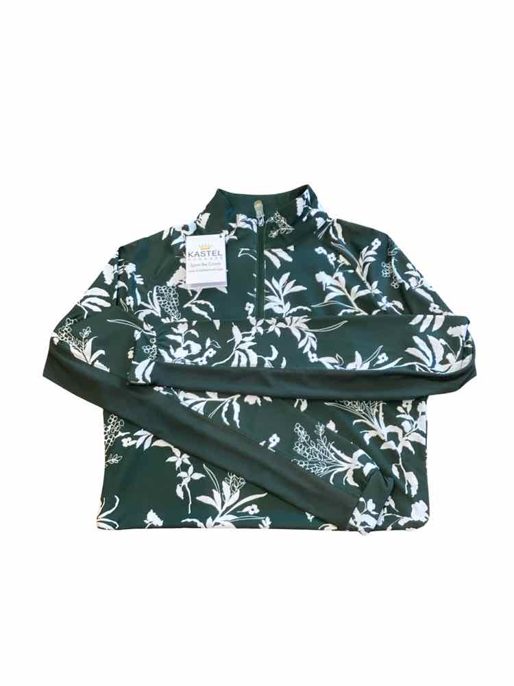 Kastel new ladies green pring LS suns shirt B