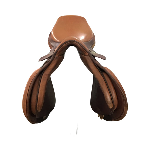 17" Pessoa Rodrigo Medium Tree Used Close Contact Saddle - C