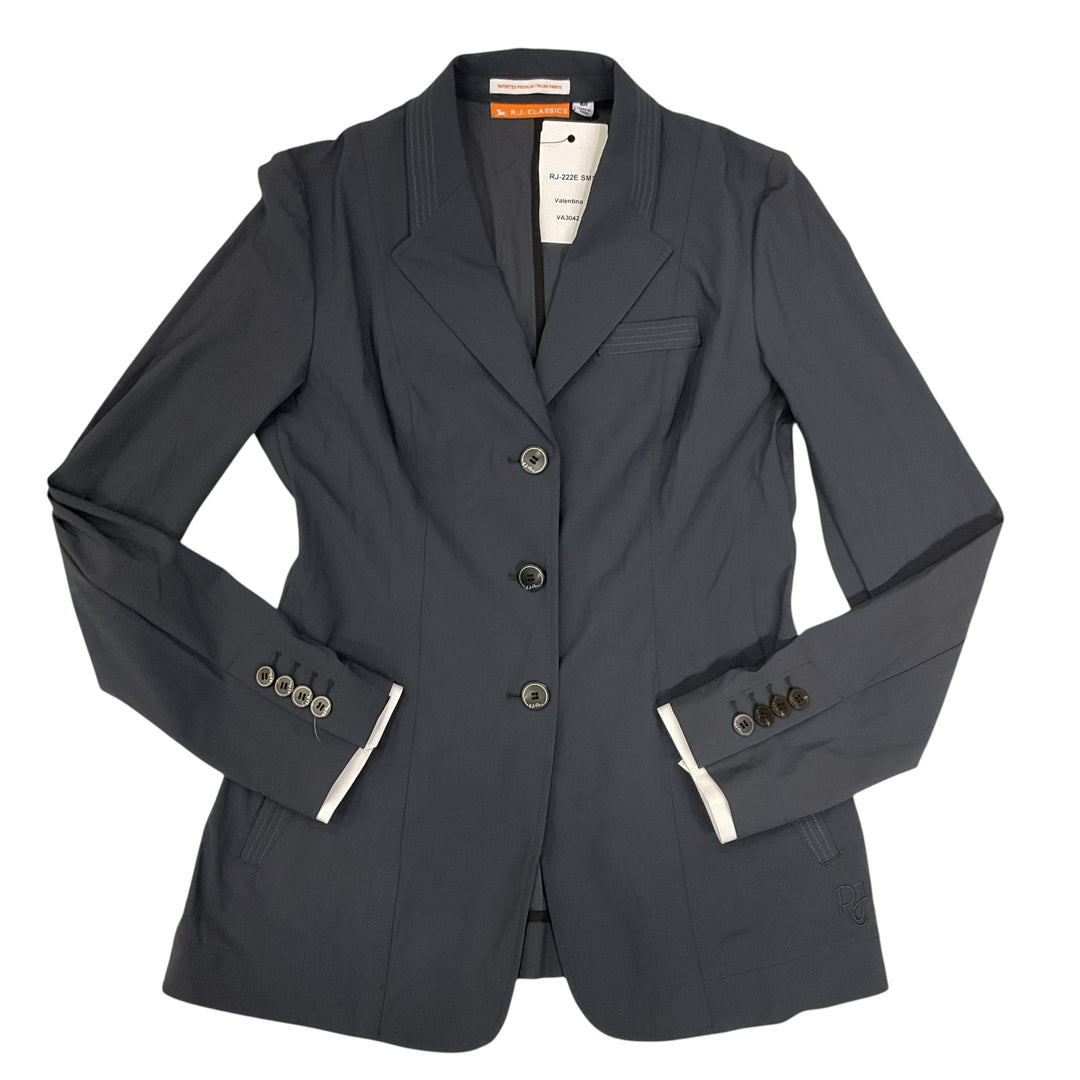 RJ Classics Women's 6R Valentina Show Coat Iron Grey New - H