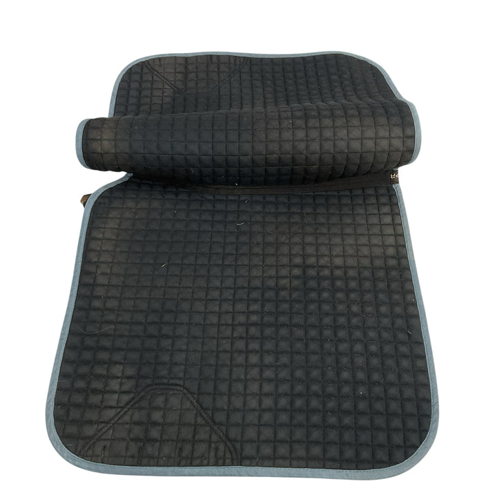 LeMieux Ice Blue Large Dressage Saddle Pad Used - H