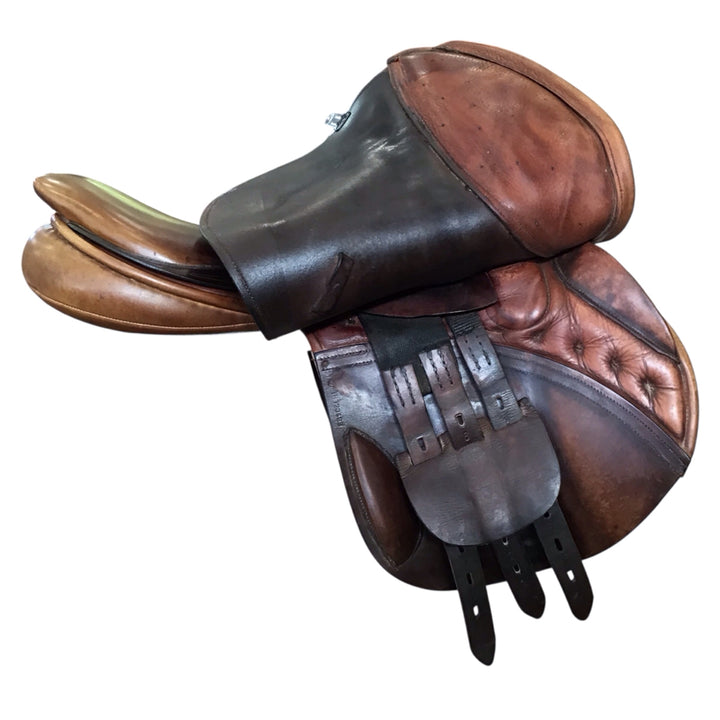 17" County Stabilizer Narrow Used Hunter/Jumper Saddle - H