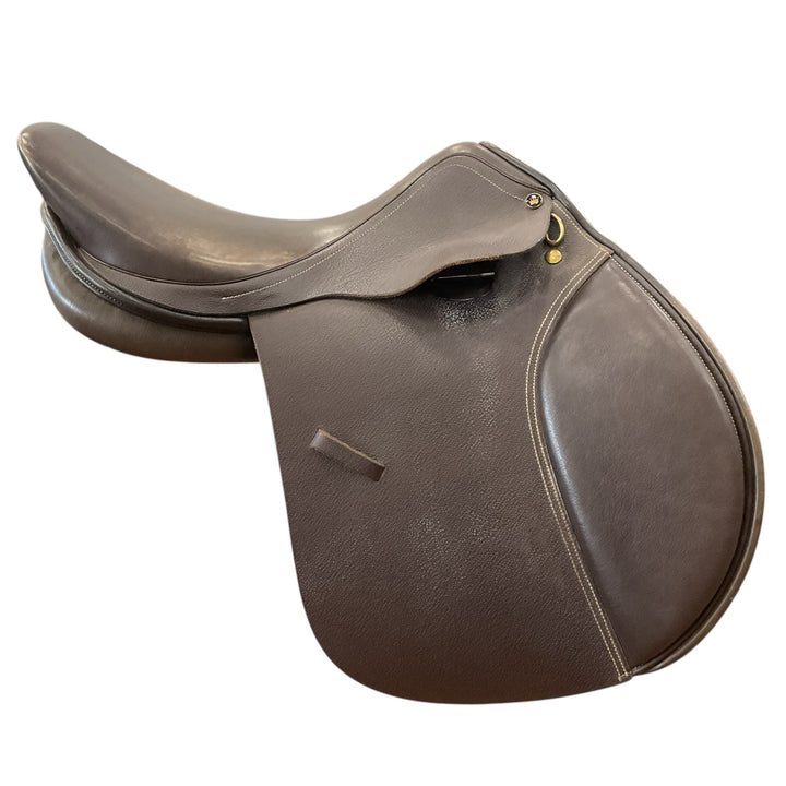 17.5" Dover Crown Medium Used Hunter/Jumper Saddle - H