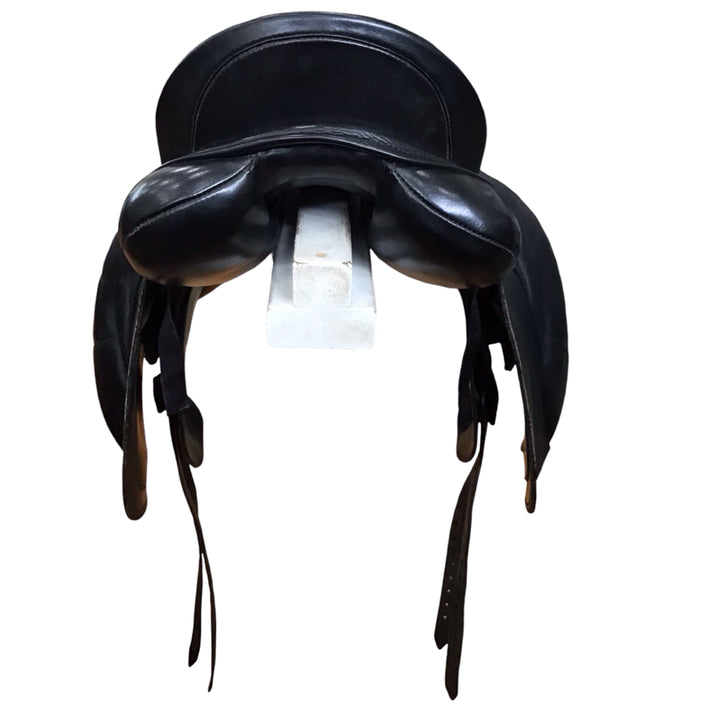 17" Schleese JES Ride International Elite Medium Used Dressage Saddle - H