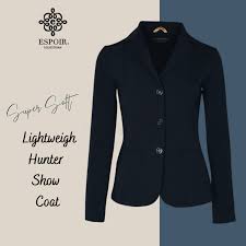 Espoir new ladies XL cool max navy show coat
