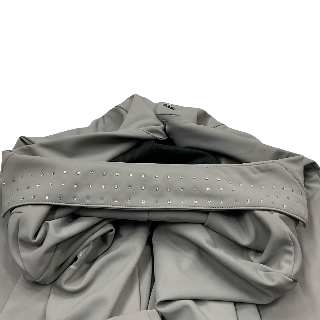 Montar Women's IT40 Bonnie Softshell Competition Jacket w/ Crystals Grey Used
