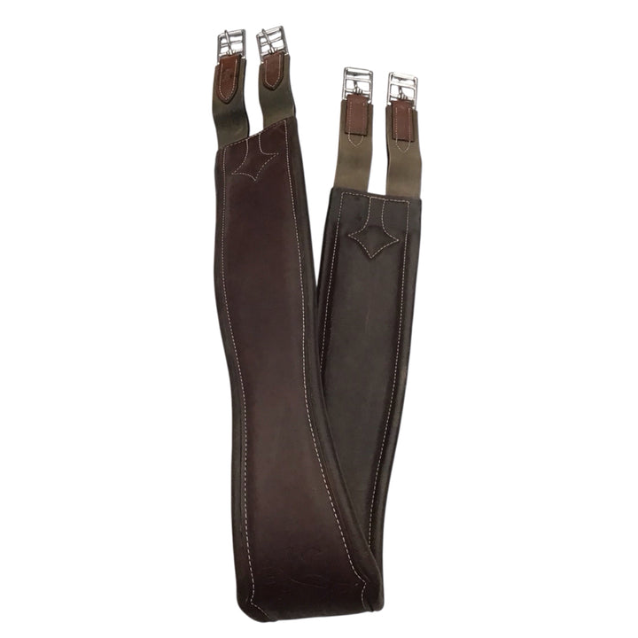 Voltaire 56" Padded Leather Hunter Girth Brown Like New - H