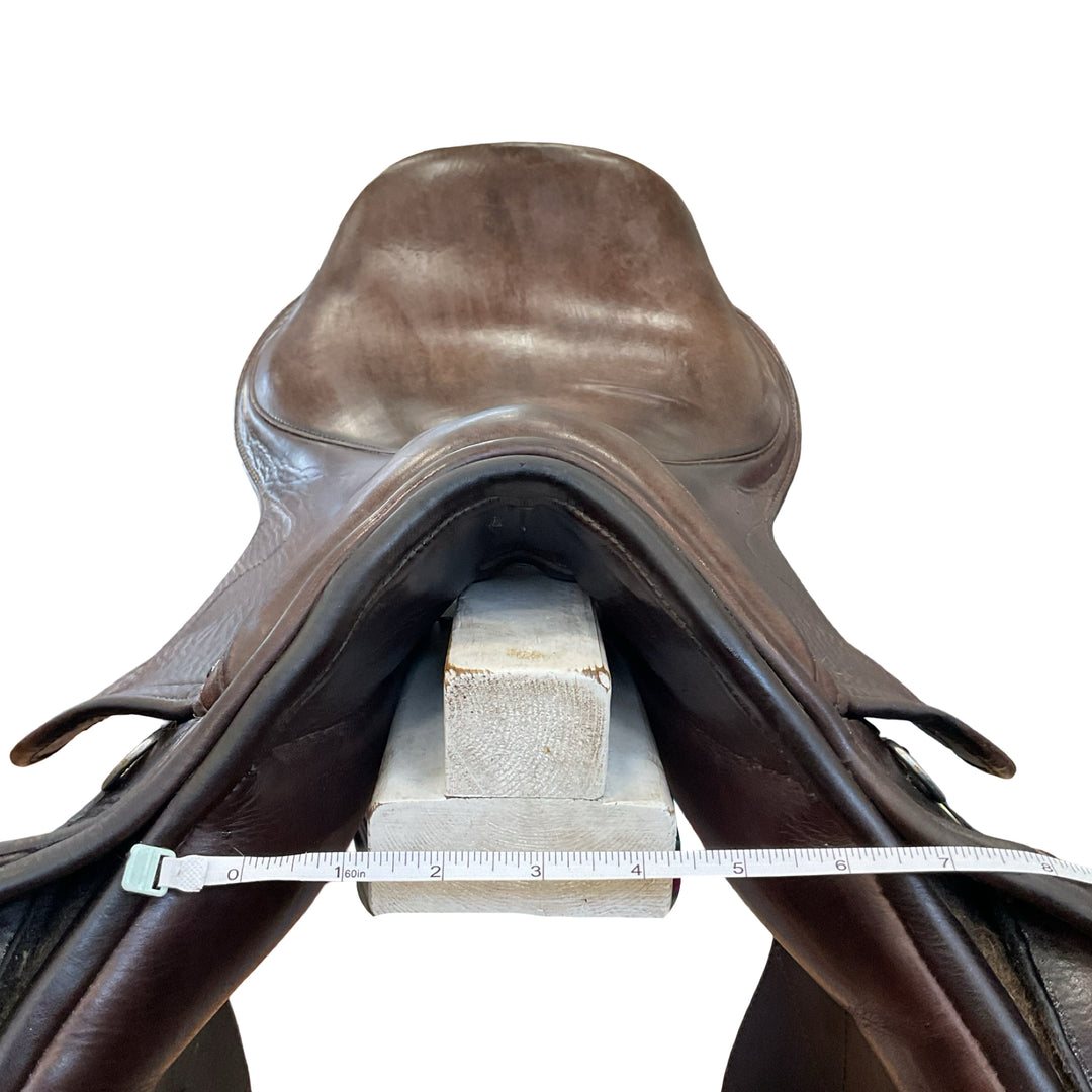 17" M. Toulouse Legano+4 Adjustable Used Hunter/Jumper Saddle