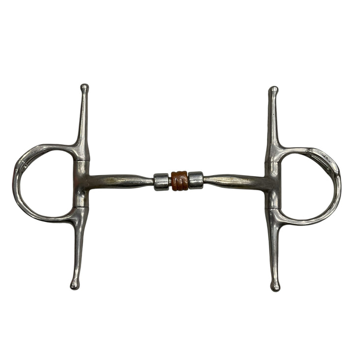 Toklat 5.5" Myler Full Cheek Copper Roller Snaffle Used - H