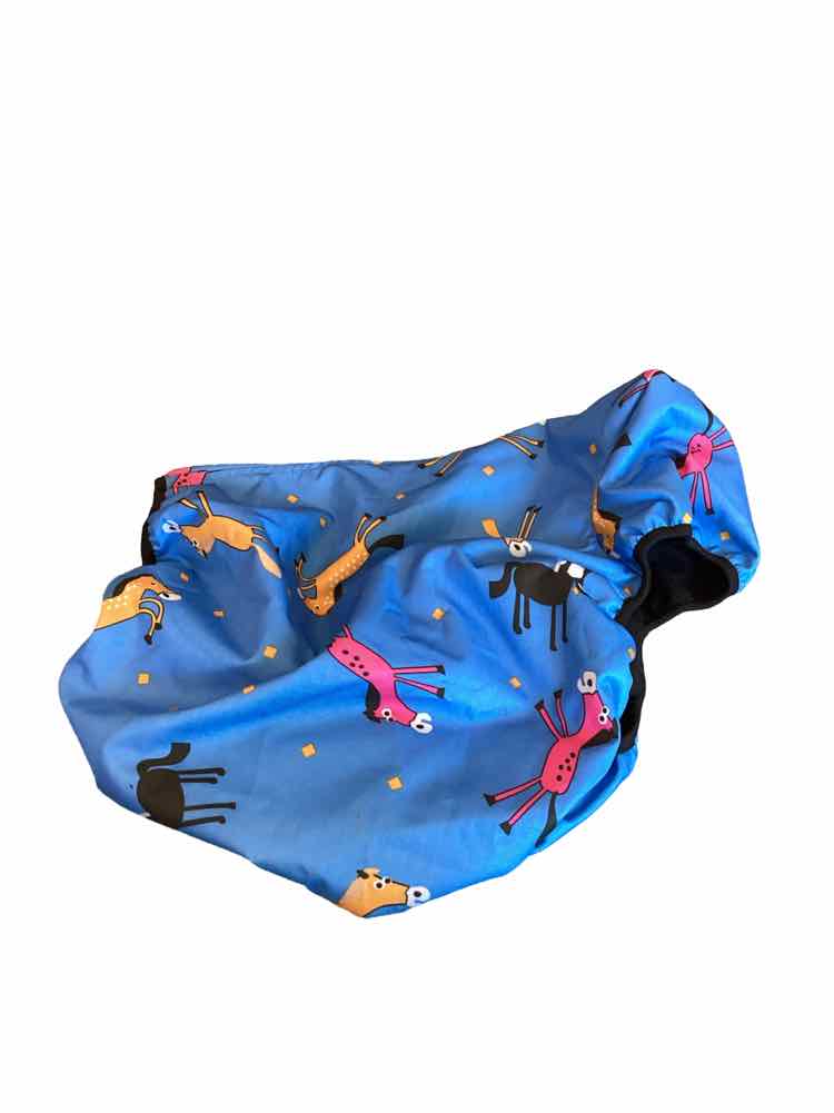 CENTAUR Pony Print Saddle Cover USED B