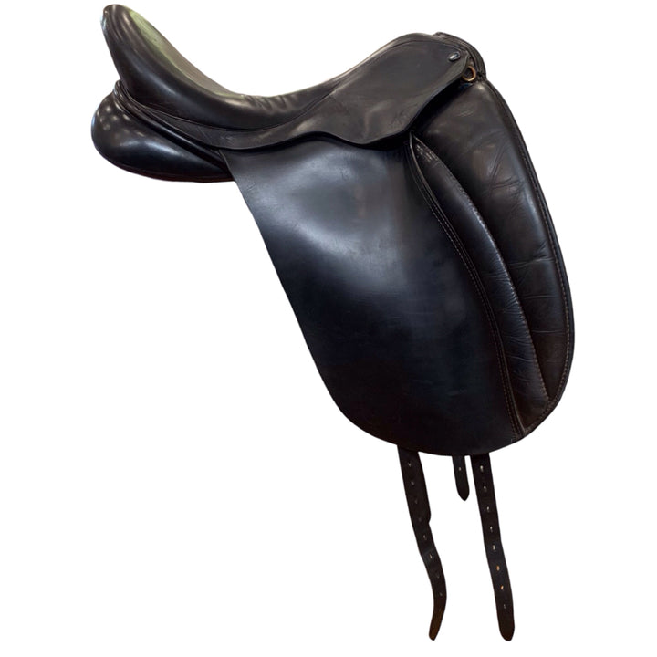 17.5" Hulsebos WB4 Medium Used Dressage Saddle - H