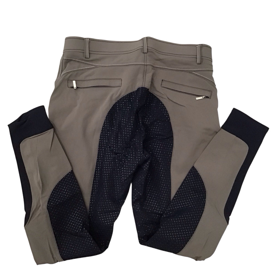 Schoeller Women's 26 Full Seat Schooling Breech Grey Used - H