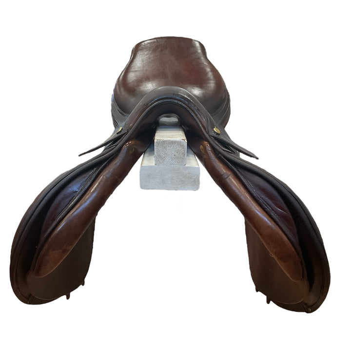 16.5" Bruno Delgrange Medium Used Hunter/Jumper Saddle - H