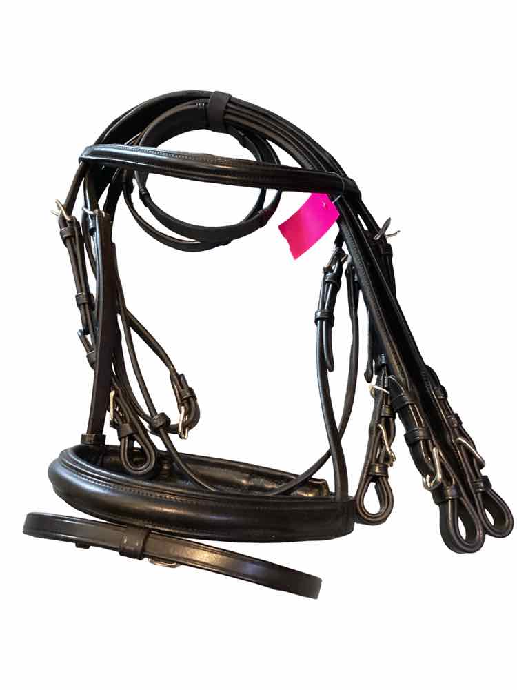 Bobbys new cob flash black bridle