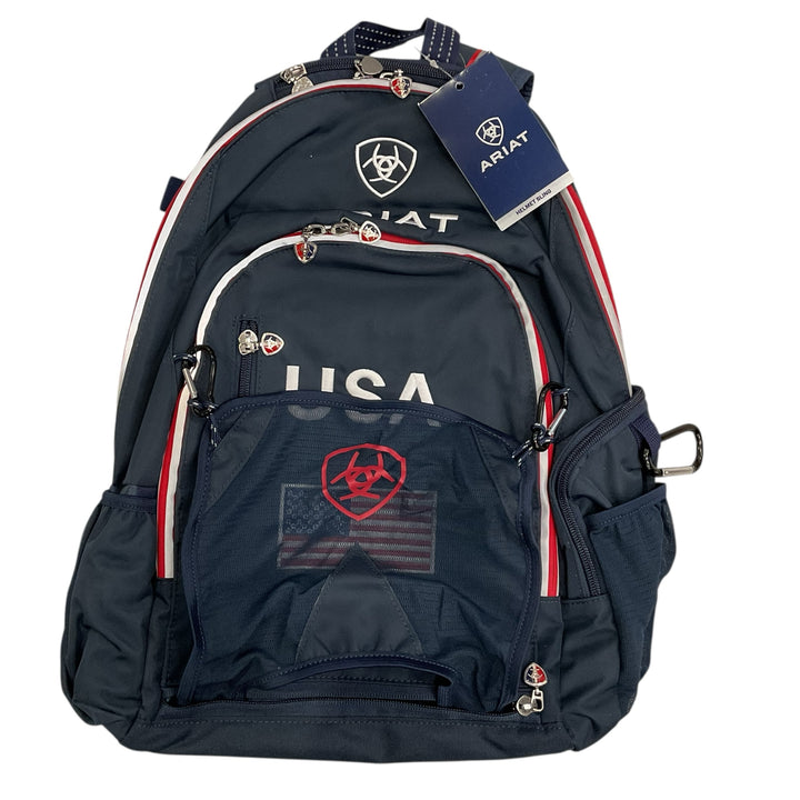 Ariat USEF SMU Ring Back Pack Red, White, Blue New - H