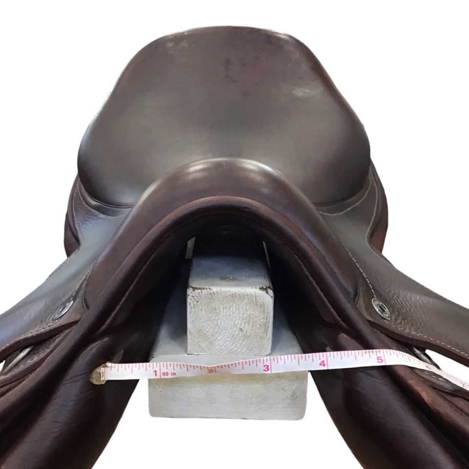 18" Antares Confort Medium Used Hunter/Jumper Saddle - H