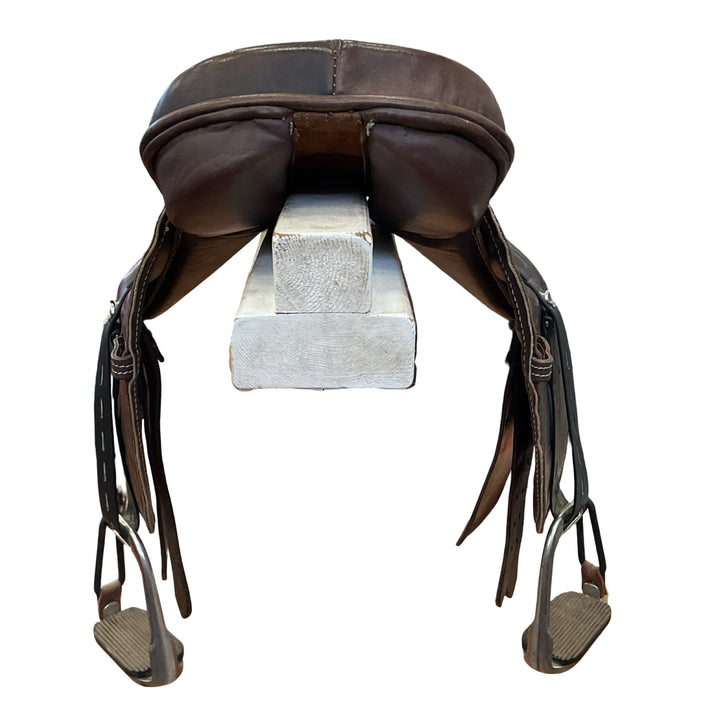 12" Beval Short Stirrup Half Tree Used Childs Leadline Saddle