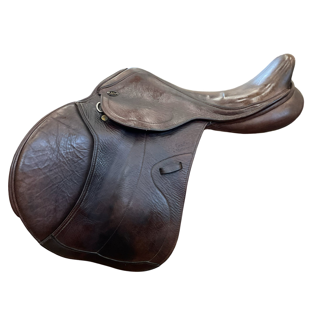 17" M. Toulouse Legano+4 Adjustable Used Hunter/Jumper Saddle