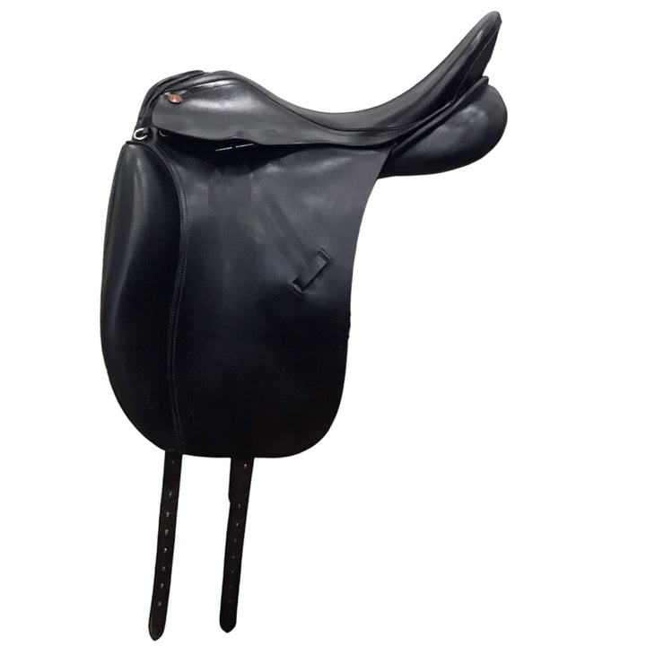 17" Thornhill Germania Klasse Wide Used Dressage Saddle - H