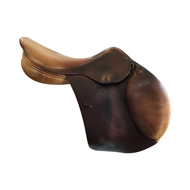 17.5" Dominus Medium Tree Used Close Contact Saddle - C