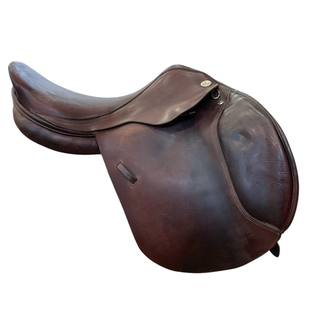 17.5" Harry Dabbs Jaguar Wide Used Hunter/Jumper Saddle - H