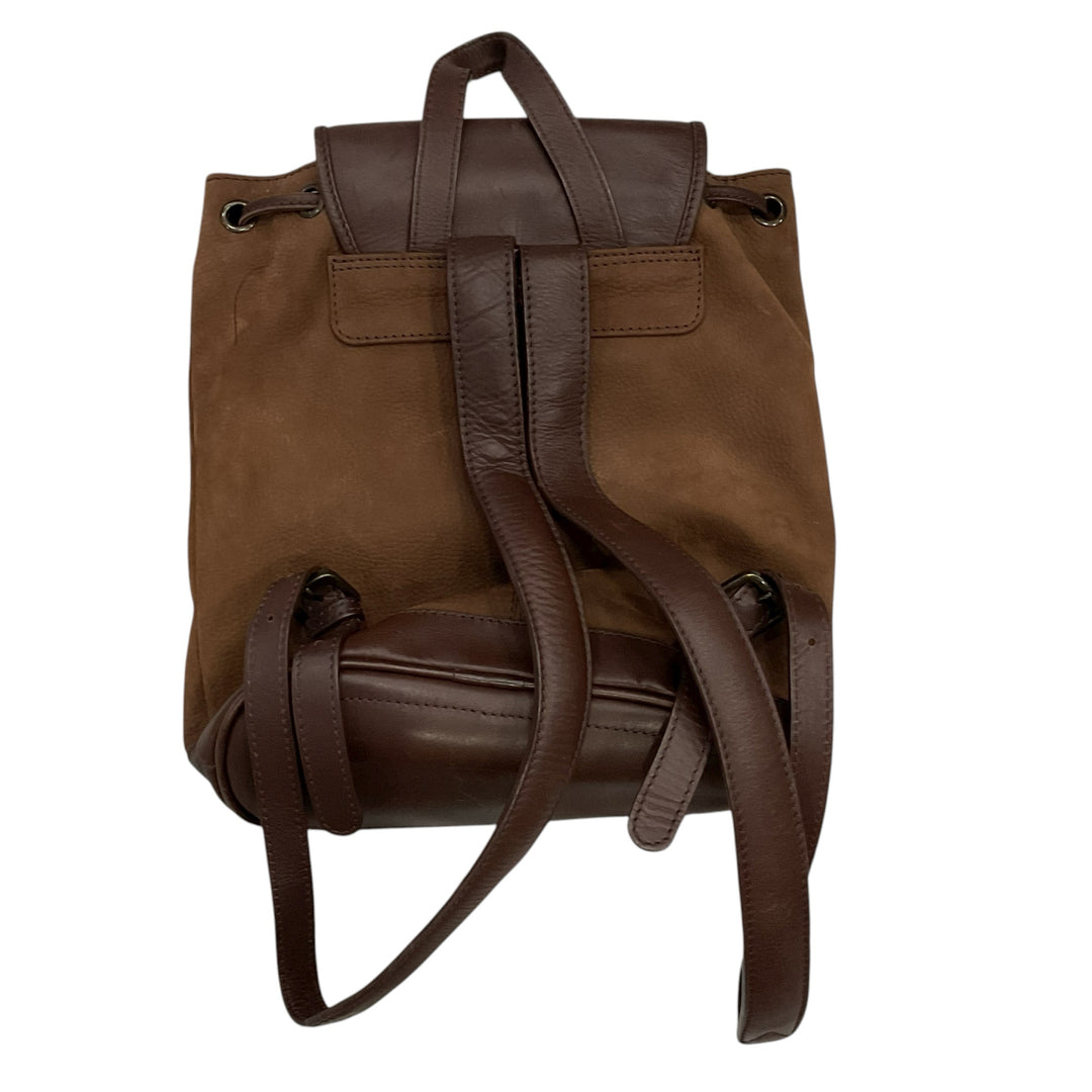 Dubarry Mourne Leather Rucksack Walnut Brown Used - H